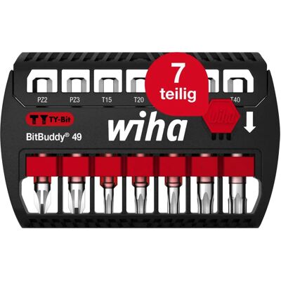 Wiha Model 42118 - 7-Piece Pozidriv & Torx Bit Set Wiha Model 42118 - 7-Piece Pozidriv & Torx Bit Set