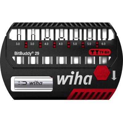 Wiha 42135 SB 7945TY-303 Zestaw 8 bitów sześciokątnych Wiha 42135 SB 7945TY-303 Zestaw 8 bitów sześciokątnych
