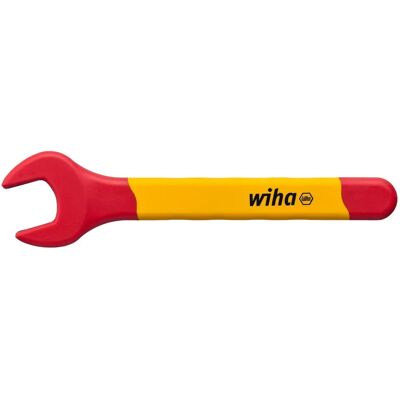 Llave abierta VDE Wiha 22mm - Instalación segura Llave abierta VDE Wiha 22mm - Instalación segura