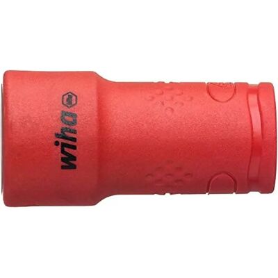 Wiha - Inserto isolado de socket de 1/4" - Segurança de tensão Wiha - Inserto isolado de socket de 1/4" - Segurança de tensão