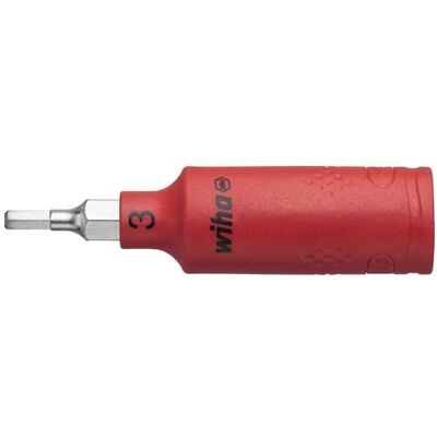 Embout de tournevis Wiha - 6 mm hexagonale isolé - IEC 60900 - Publicité Embout de tournevis Wiha - 6 mm hexagonale isolé - IEC 60900 - Publicité