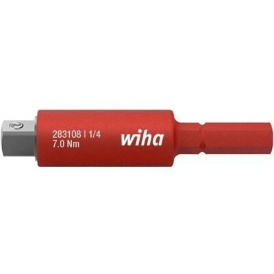 Adattatore elettrico Wiha - Modello 43139, per cacciavite a noce 1/4" Adattatore elettrico Wiha - Modello 43139, per cacciavite a noce 1/4"