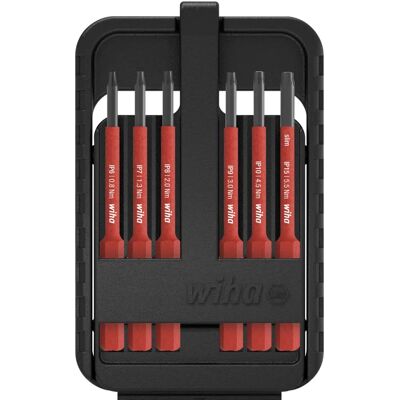 Wiha Elektromos Torx-bitekészlet - Biztonsági tanúsítvánnyal, 6 db Wiha Elektromos Torx-bitekészlet - Biztonsági tanúsítvánnyal, 6 db