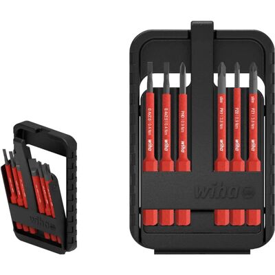 Conjunto de Bits Wiha slimBit para Electricista - Acesso Profundo Conjunto de Bits Wiha slimBit para Electricista - Acesso Profundo