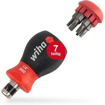 Wiha 43613 Magnetic SoftFinish Stubby Screwdriver Wiha 43613 Magnetic SoftFinish Stubby Screwdriver