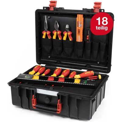 Wiha Werkzeugkoffer Basic 18-teilig (45530) Wiha Werkzeugkoffer Basic 18-teilig (45530)