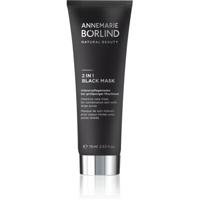 Annemarie Börlind 2-en-1 Masque Noir - Masque facial pour peau grasse - Publicité Annemarie Börlind 2-en-1 Masque Noir - Masque facial pour peau grasse - Publicité