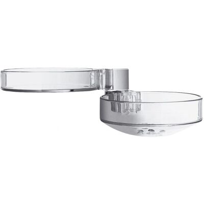 Hansgrohe Cassetta D Glasklar Seifenschale Hansgrohe Cassetta D Glasklar Seifenschale