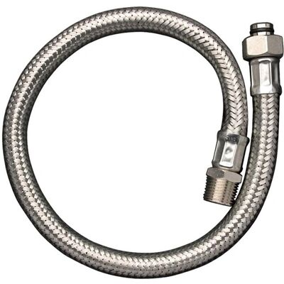 Hansgrohe Model 96396000 Mâner de conectare cromat pentru termostat cu 2 găuri - Țeavă de duș Hansgrohe Model 96396000 Mâner de conectare cromat pentru termostat cu 2 găuri - Țeavă de duș