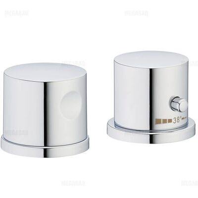 Robinet termostatic pentru cadă Axor Uno de Hansgrohe - Cromat - 38480000 Robinet termostatic pentru cadă Axor Uno de Hansgrohe - Cromat - 38480000
