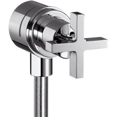 Supapă de blocare Hansgrohe Axor Citterio - Montaj pe perete, Mânere în cruce, Crom Supapă de blocare Hansgrohe Axor Citterio - Montaj pe perete, Mânere în cruce, Crom