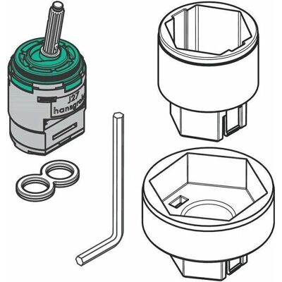 Hansgrohe Modell J27 - Kartusche für Joystick-Armatur - Kartuschen Hansgrohe Modell J27 - Kartusche für Joystick-Armatur - Kartuschen