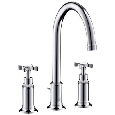 Hansgrohe Axor Montreux 3-Loch-Waschtischarmatur - Chrom Hansgrohe Axor Montreux 3-Loch-Waschtischarmatur - Chrom