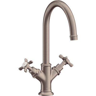 Hansgrohe Axor Montreux 2-hånds vaskekar - Børstet nikkel Hansgrohe Axor Montreux 2-hånds vaskekar - Børstet nikkel
