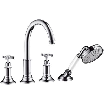Hansgrohe Axor Montreux nichel satinată umplere de cadă - Robinet de baie cu 4 găuri Hansgrohe Axor Montreux nichel satinată umplere de cadă - Robinet de baie cu 4 găuri