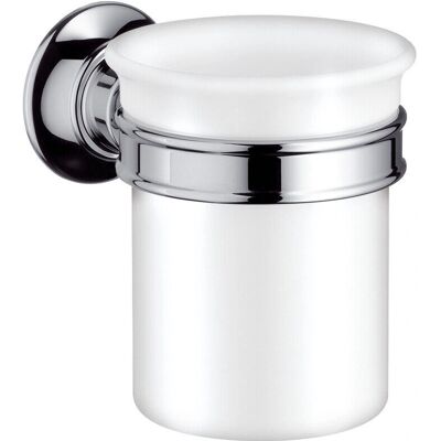 Porta cepillos Hansgrohe Axor Montreux - Montaje en pared cerámica y metal Porta cepillos Hansgrohe Axor Montreux - Montaje en pared cerámica y metal