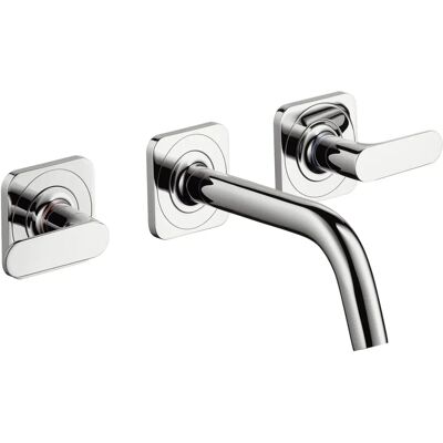 Hansgrohe Axor Citterio Væghængt badeværelsesmischer - 3-huls, udløb 166 mm Hansgrohe Axor Citterio Væghængt badeværelsesmischer - 3-huls, udløb 166 mm