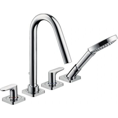 Hansgrohe Axor Citterio M Fertigmontageset - 4-Loch Fliesenrandarmatur Hansgrohe Axor Citterio M Fertigmontageset - 4-Loch Fliesenrandarmatur