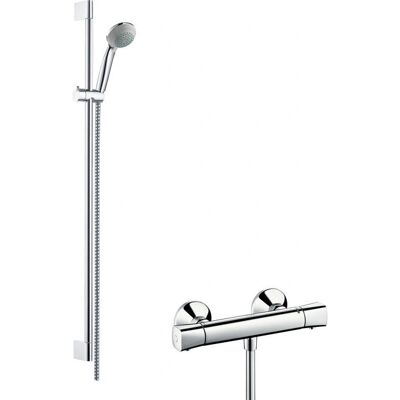 Hansgrohe Crometta 85 Conjunto de Chuveiro - Vario, 2 Modos Hansgrohe Crometta 85 Conjunto de Chuveiro - Vario, 2 Modos