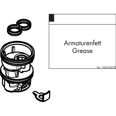 Hansgrohe PuraVida Kartuscheneinsatz-Adapter Hansgrohe PuraVida Kartuscheneinsatz-Adapter