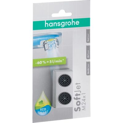 Hansgrohe Set aeratoare SoftJet M24x1 - Aerator de duș Hansgrohe Set aeratoare SoftJet M24x1 - Aerator de duș