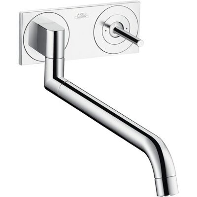 Amestecător de bucătărie Hansgrohe Axor Uno² - Duză rotativă, 330-500mm, Oțel inoxidabil Amestecător de bucătărie Hansgrohe Axor Uno² - Duză rotativă, 330-500mm, Oțel inoxidabil