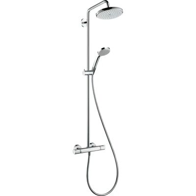 Hansgrohe Croma Sistem de Duș - 220mm, Termostat, Gri Hansgrohe Croma Sistem de Duș - 220mm, Termostat, Gri