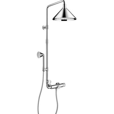 Hansgrohe Axor Starck Showerpipe - Termostat, Cromat - Coloană de duș Hansgrohe Axor Starck Showerpipe - Termostat, Cromat - Coloană de duș