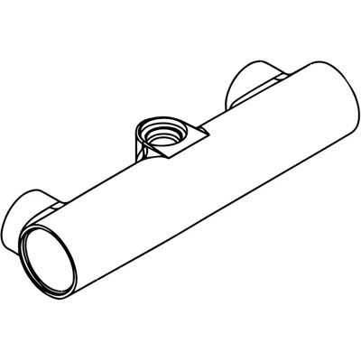 Hansgrohe Croma 100 Thermostat Showerpipe - Showerpipe Hansgrohe Croma 100 Thermostat Showerpipe - Showerpipe