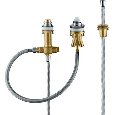 Hansgrohe 13439180 Robinet de baie gri deschis & cutie de montaj - Accesorii baie Hansgrohe 13439180 Robinet de baie gri deschis & cutie de montaj - Accesorii baie
