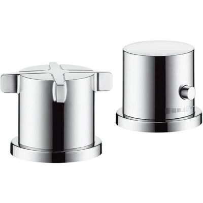 Set termostatów do wanny Hansgrohe Axor Citterio E - 2 wyjścia, chrom Set termostatów do wanny Hansgrohe Axor Citterio E - 2 wyjścia, chrom