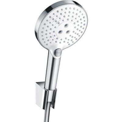 Hansgrohe Raindance Select S 1,6 m Crom, Alb - Set Dusche Hansgrohe Raindance Select S 1,6 m Crom, Alb - Set Dusche