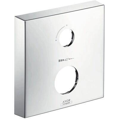 Roseta de extensión Axor de Hansgrohe - Angular, 2 orificios, Cromo Roseta de extensión Axor de Hansgrohe - Angular, 2 orificios, Cromo