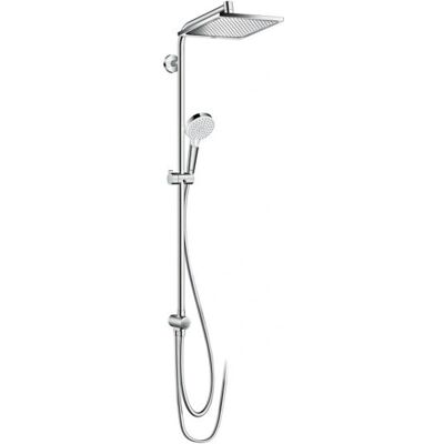 Sistema de chuveiro Hansgrohe Crometta E - Cromo - EcoSmart, 240x240 mm Sistema de chuveiro Hansgrohe Crometta E - Cromo - EcoSmart, 240x240 mm