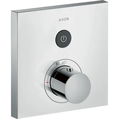 Termostat Axor Starck ShowerSelect de Hansgrohe - Pătrat, Cromat - Tip de Duș Termostat Axor Starck ShowerSelect de Hansgrohe - Pătrat, Cromat - Tip de Duș