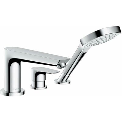 Hansgrohe Talis E Badewannenmischer - Keramik, Einstellbare Temperatur, 3 Löcher Hansgrohe Talis E Badewannenmischer - Keramik, Einstellbare Temperatur, 3 Löcher