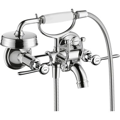 Hansgrohe Axor Montreux Badekarblander - Vægmontering, 2 håndtag, krom Hansgrohe Axor Montreux Badekarblander - Vægmontering, 2 håndtag, krom