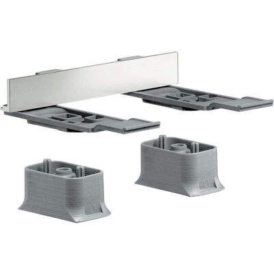 Hansgrohe AXOR Universal Zubehör Set - Gebürsteter Nickel - Badezimmerdekoration Hansgrohe AXOR Universal Zubehör Set - Gebürsteter Nickel - Badezimmerdekoration