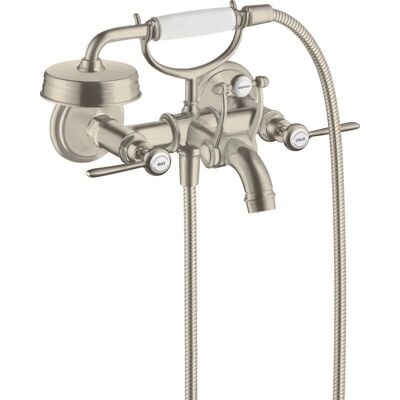 Hansgrohe Axor Montreux Wandmontierter Badewannenmischer mit 2 Griffen - Badewannenarmatur Hansgrohe Axor Montreux Wandmontierter Badewannenmischer mit 2 Griffen - Badewannenarmatur