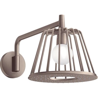 Hansgrohe Axor Starck ShowerSelect LampShower - Pluie - Fixation murale Nickel - Publicité Hansgrohe Axor Starck ShowerSelect LampShower - Pluie - Fixation murale Nickel - Publicité