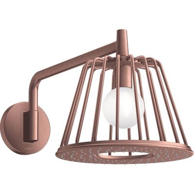 Hansgrohe Axor Starck ShowerSelect LampShower - Tête de douche pluie - Or rouge brossé - Publicité Hansgrohe Axor Starck ShowerSelect LampShower - Tête de douche pluie - Or rouge brossé - Publicité