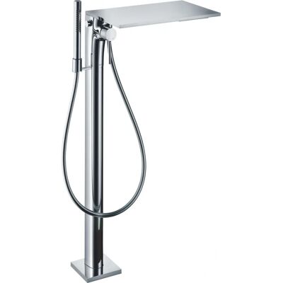 Hansgrohe Axor Massaud Boden-Badewannenmischer - Gebürstetes Gold - Badewannenmischer Hansgrohe Axor Massaud Boden-Badewannenmischer - Gebürstetes Gold - Badewannenmischer