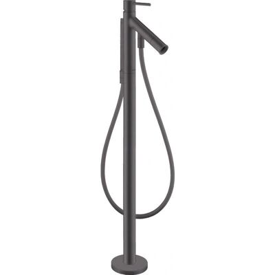 Hansgrohe Axor Starck Bodenstehende Badarmatur - Brushed Black Chrome Hansgrohe Axor Starck Bodenstehende Badarmatur - Brushed Black Chrome