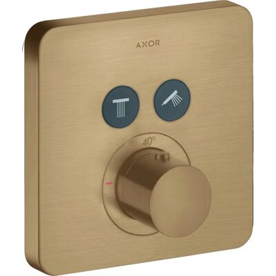 Hansgrohe Axor Starck ShowerSelect Termostato Suave - Bronce Cepillado - Termostato de Ducha Hansgrohe Axor Starck ShowerSelect Termostato Suave - Bronce Cepillado - Termostato de Ducha