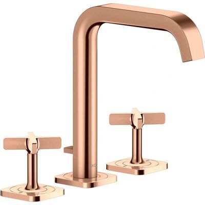 Hansgrohe Axor Citterio E Robinet 3 Trou - Or Rouge Poli - Publicité Hansgrohe Axor Citterio E Robinet 3 Trou - Or Rouge Poli - Publicité