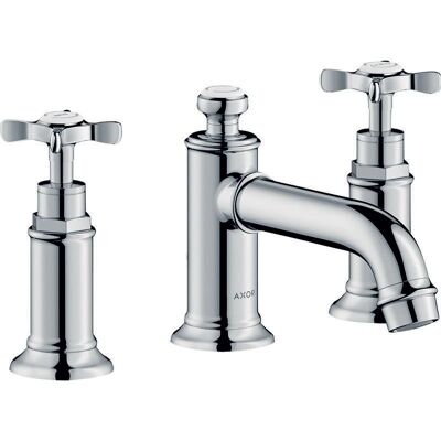 Hansgrohe AXOR MONTREUX Wasserhahn - 3-Loch, 142mm Ausladung - Chrom Hansgrohe AXOR MONTREUX Wasserhahn - 3-Loch, 142mm Ausladung - Chrom
