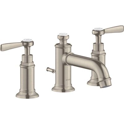 Hansgrohe Montreux Baterie - 3 Orificii, Nichel Mat Hansgrohe Montreux Baterie - 3 Orificii, Nichel Mat