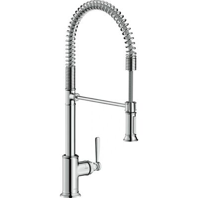 Hansgrohe Axor Montreux Küchenmischer - Chrom, 360° drehbar, 2 Strahlarten Hansgrohe Axor Montreux Küchenmischer - Chrom, 360° drehbar, 2 Strahlarten