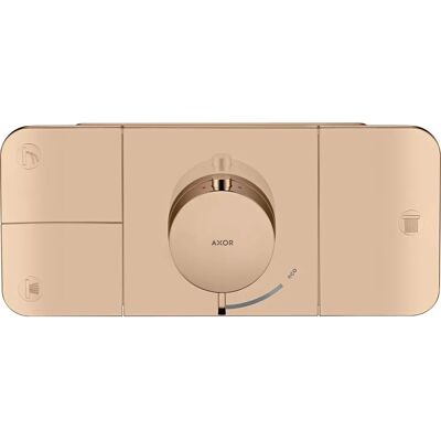 Hansgrohe Axor One Módulo Termostático - 3 Consumidores - Oro Rojo Pulido Hansgrohe Axor One Módulo Termostático - 3 Consumidores - Oro Rojo Pulido