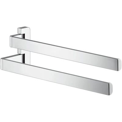 Hansgrohe AXOR Doppel-Handtuchhalter - Polished Black Chrome Hansgrohe AXOR Doppel-Handtuchhalter - Polished Black Chrome